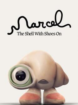 постер Марсель, ракушка в ботинках